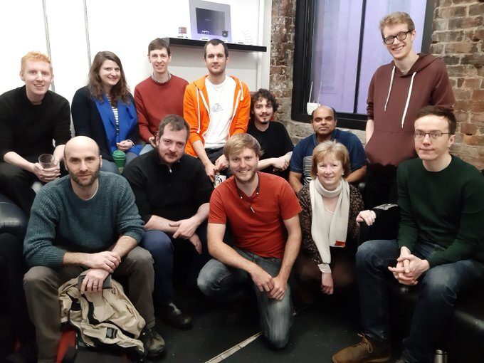 The Alba Orbital team in the Glasgow office